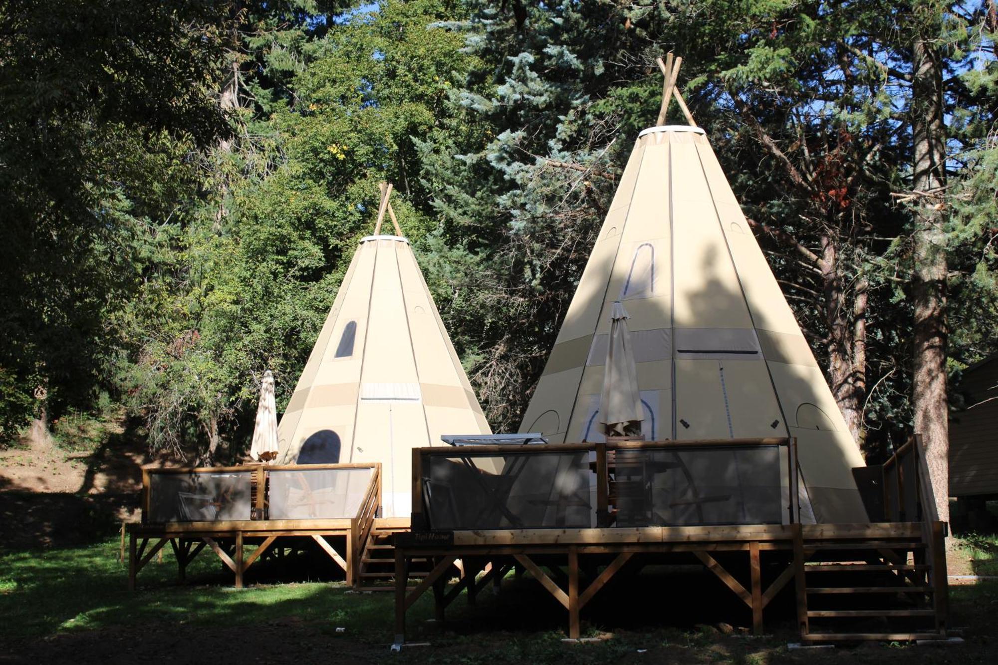 Camping Chantemerle Bédouès Exteriör bild